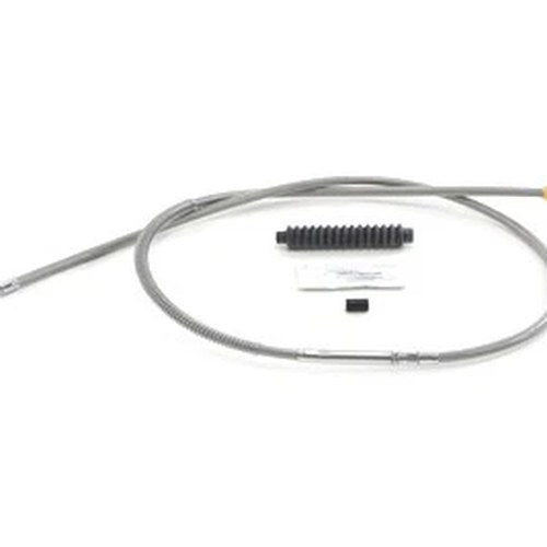 58.5 inch Braided Stainless Steel Clutch Cable for Harley-Davidson