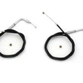 42.25 inch Black Throttle and Idle Cable Set for Harley-Davidson