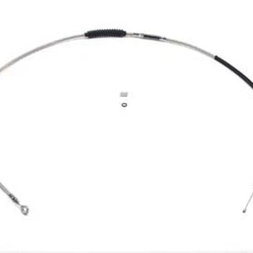 72.81 inch Braided Stainless Steel Clutch Cable for Harley-Davidson