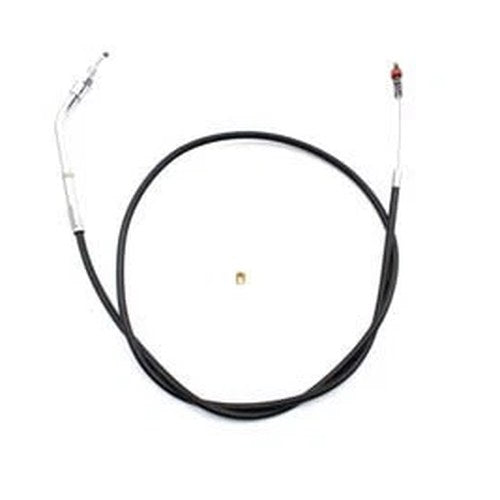 Black Idle Cable with 43.625 inch Casing for Harley-Davidson