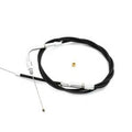 Black Throttle Cable with 46 inch Casing for Harley-Davidson
