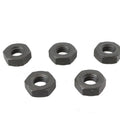 Parkerized Hex Nuts 1/4 inch-24 x 5/32 inch x 7/16 inch for Harley-Davidson