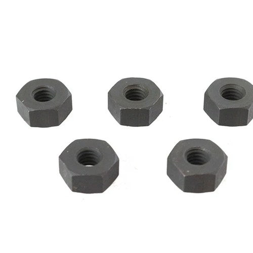 Parkerized Hex Nuts 1/4 inch-24 for Harley-Davidson