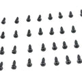 Rocker Box Cover Screw Set Black for Harley-Davidson