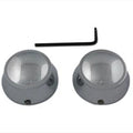 Swingarm Pivot Caps Chrome for Harley-Davidson