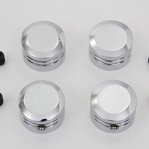 Head Bolt Cover Set Chrome for Harley-Davidson