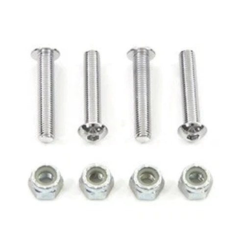 Button Head Chrome Screw Set for Harley-Davidson