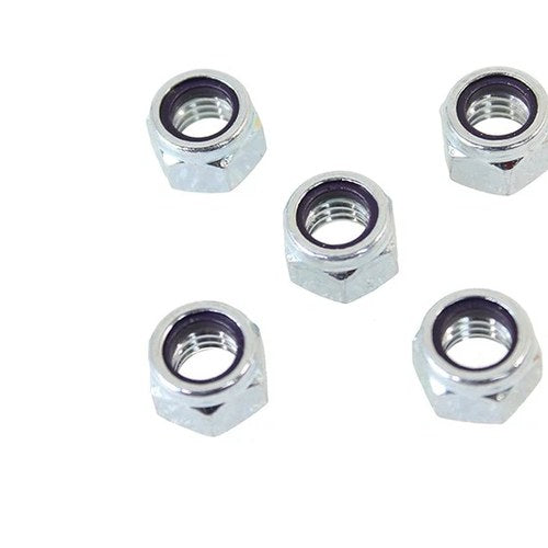 Zinc Plated 7/16 inch-14 Nyloc Lock Nut for Harley-Davidson