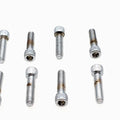 Allen Socket Cap Bolt Knurled Chrome 5/16 inch X 1-1/4 inch for Harley-Davidson