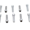 Allen Socket Cap Bolt Knurled Chrome 1/4 inch X 1 inch for Harley-Davidson