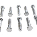 Hex Cap Bolts Chrome 3/8 inch x 1-3/4 for Harley-Davidson