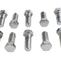Hex Cap Bolts Chrome 7/16-14 X 1-1/4 inch for Harley-Davidson