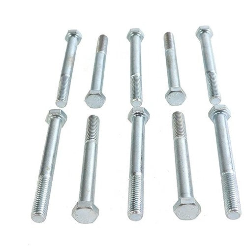Hex Cap Bolts Zinc 3/8 inch x 3-1/2 inch for Harley-Davidson
