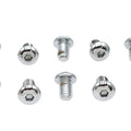 Allen Button Head Screws Chrome 5/16 inch X 1/2 inch for Harley-Davidson