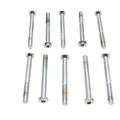 Allen Button Head Screws Chrome 1/4 inch X 2-5/8 inch for Harley-Davidson