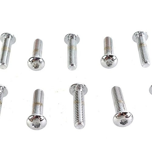 Allen Button Head Screws Chrome 5/16 inch X 1-1/4 inch for Harley-Davidson