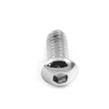 Allen Button Head Screws Chrome 3/8 inch X 1 inch for Harley-Davidson