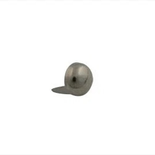 3/8 inch Round Saddlebag Spot Nickel for Harley-Davidson