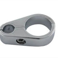 Chrome Cable Clamp 1 inch for Harley-Davidson