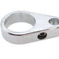 Chrome Clutch Cable Clamp 1-1/8 inch for Harley-Davidson