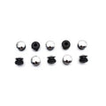 Spotlamp Bar Hole Plug Chrome for Harley-Davidson