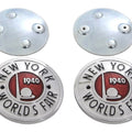 World's Fair Tank Emblem Set for Harley-Davidson