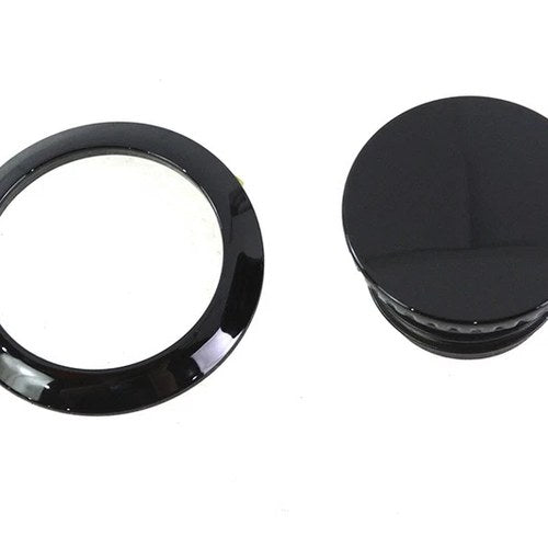Pop Up Style Vented Gas Cap Black for Harley-Davidson
