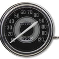 Speedometer with 2:1 Ratio and White Needle for Harley-Davidson