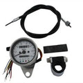 Mini 60mm Speedometer with 2:1 Ratio for Harley-Davidson