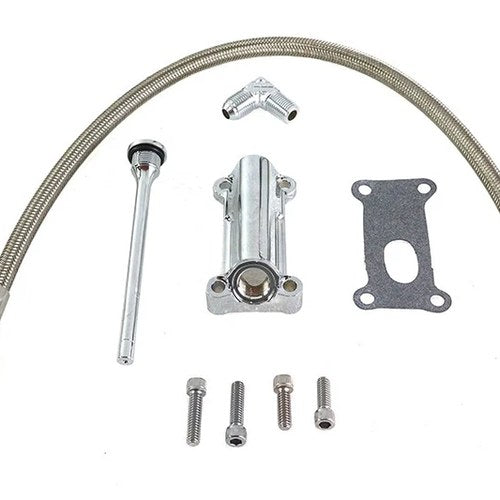 Radium Chrome Oil Filler Kit for Harley-Davidson