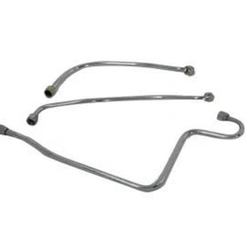 Chrome Oil Line Set for Harley-Davidson