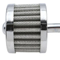 Sifton Chrome Crankcase Breather for Harley-Davidson