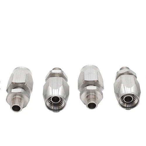 3/8 inch Oil Line Fittings Zinc Plated for Harley-Davidson