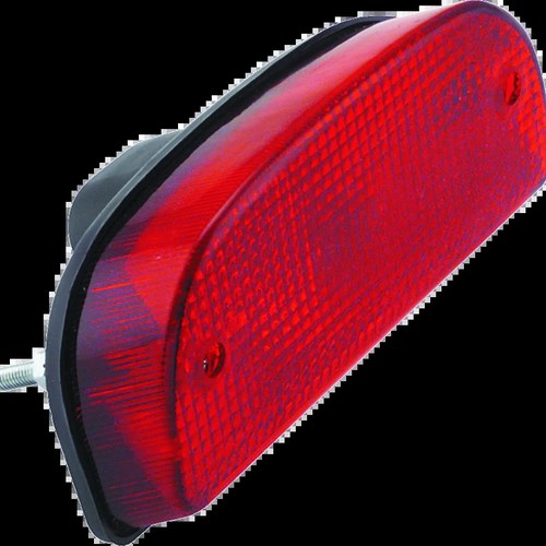 Bikers Choice For Replacement Custom Fatbob Rear Taillight W/Red Lens