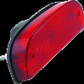 Bikers Choice For Replacement Custom Fatbob Rear Taillight W/Red Lens