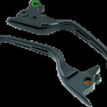 Bikers Choice For 15-17 Flst Fxst Black Slotted Lever Set