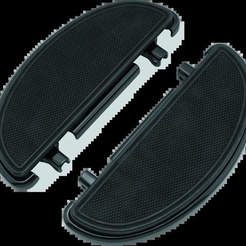 Bikers Choice For 82-20 Flh Flt 86-17 Flst Black Half-Moon Floorboard Kit