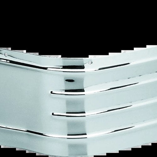 Bikers Choice For 80-13 Flh 86-06 Flst Chrome Ribbed Fender Skirt