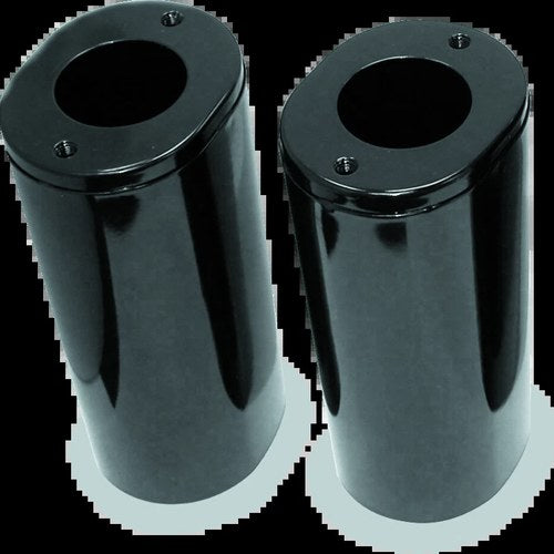 Bikers Choice For 49-85 FL 80-88 Flt Black Fork Tube Covers Pr