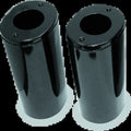 Bikers Choice For 49-85 FL 80-88 Flt Black Fork Tube Covers Pr