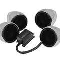 Boss Audio Systems Motorcycle Speaker Amplifier/ Bluetooth/ 3in Speakers Pair-