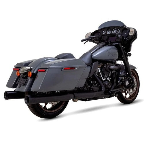 Vance & Hines For HD Dresser 17-22 Eliminator 400 Black Slip-On Exhaust