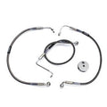 Edelbrock R08731DS Stainless Steel Front Brake Hoses - For 22-5/8 Inch &