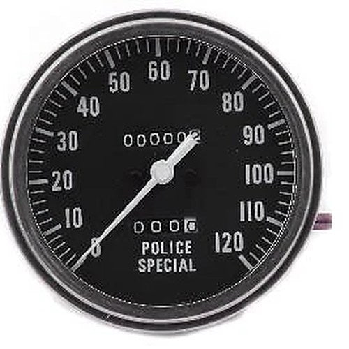 V-Twin Police For Special 1:1 Speedometer - Part #39-0322