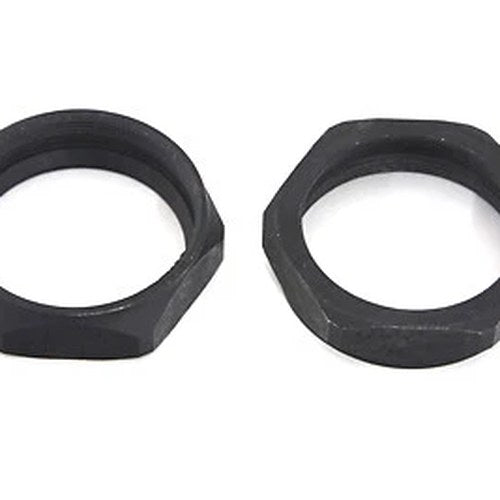 V-Twin 9718-4T Parkerized Manifold Nuts - For 2-1/8 Inch Hex