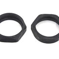 V-Twin 9718-4T Parkerized Manifold Nuts - For 2-1/8 Inch Hex