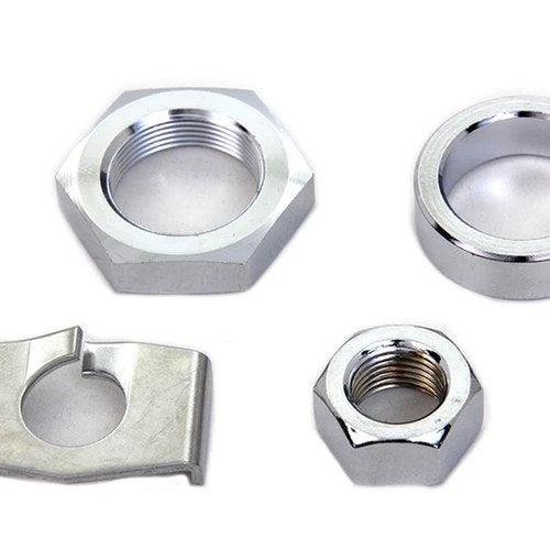 V-Twin Chrome Rear Axle Nut and Lock Kit - Part 8832-4T