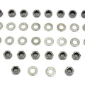 Colony 8608-36 Chrome Rocker Box Hex Nuts