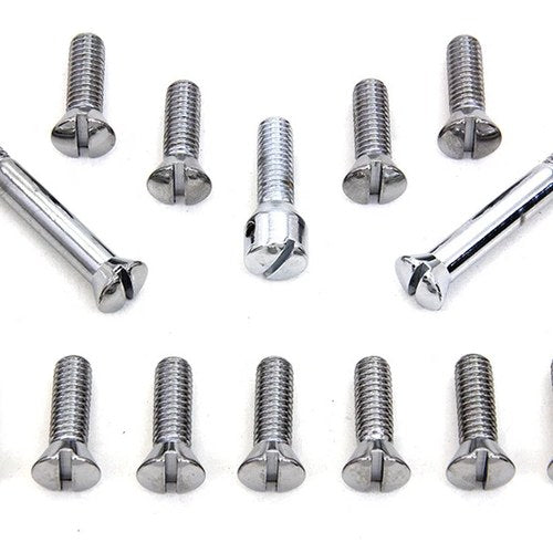 Colony 8147-13 Chrome Transmission Top Cover Screw Kit