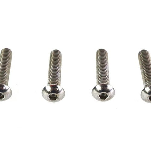 Colony Allen Button Head Screws Stainless Steel For 10-24 x 3/4 Inch - Pack Of 5